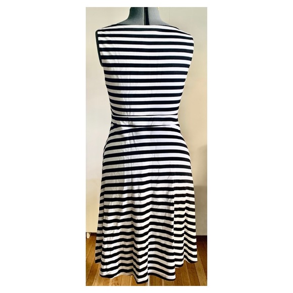 Torrid Black + White Striped Dress - Picture 2 of 4